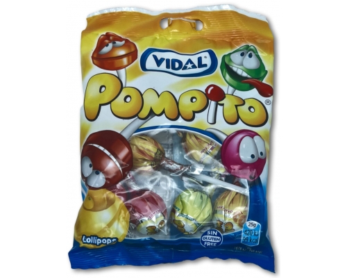 Vidal Pompitos Lollipops 9 Un