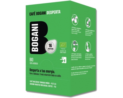 Bogani Bio Coffee ESE Espresso Pods 16 Un