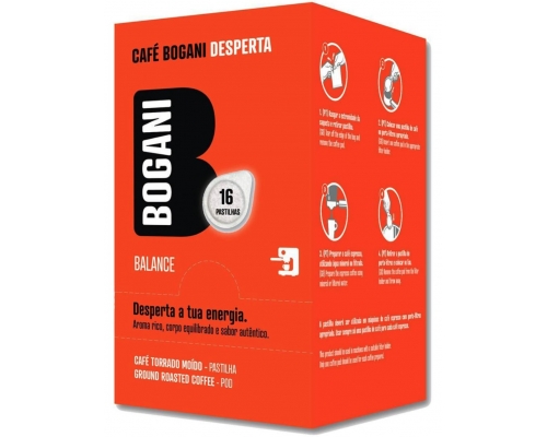Bogani Balance Coffee ESE Espresso Pods 16 Un