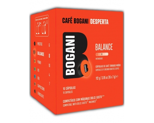 Bogani Dolce Gusto * Balance Coffee Pods 16 Un