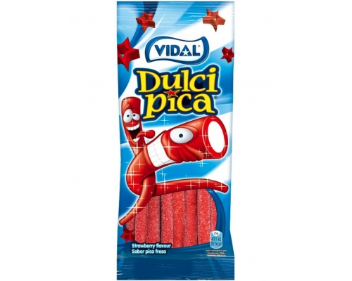 Bonbons Dulcipica Fraise Vidal 100 Gr