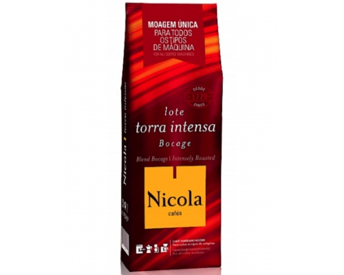 Nicola Bocage Ground Intensely Roasted Coffee 250 Gr