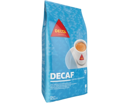 Delta Decaf Decaffeinated Coffee Beans 1 Kg