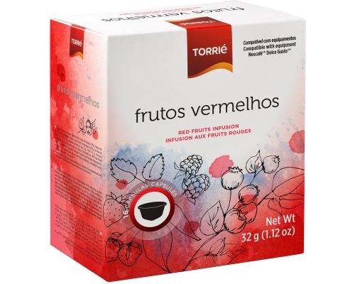 Torrié Dolce Gusto * Red Fruits Infusion Pods 16 Un