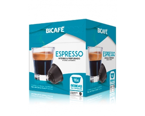 31/12/2022 - Bicafé Dolce Gusto * Espresso Coffee Pods 16 Un