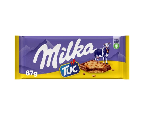 Chocolat Tuc Milka 87 Gr