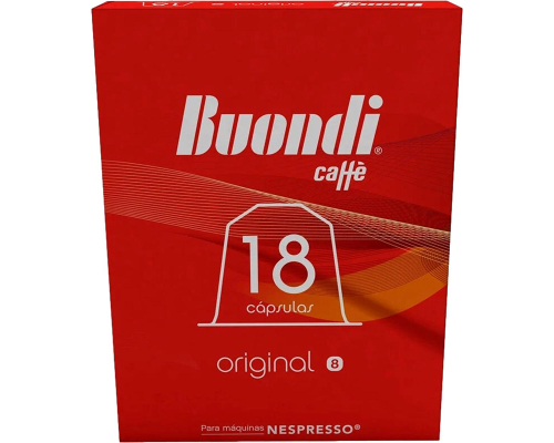 Buondi Nespresso * Original Coffee Pods 18 Un