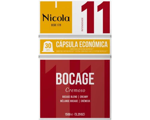 Nicola Nespresso * Bocage Coffee Pods 30 Un