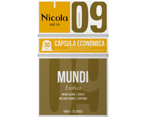 Café Capsules Nespresso * Mundi Nicola 30 Un
