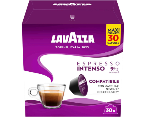 Lavazza Espresso Intenso Dolce Gusto * Compatible Coffee Pods 30 Un