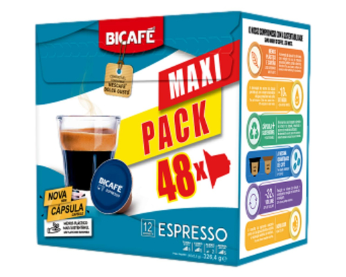 Bicafé Dolce Gusto * Espresso Coffee Pods 48 Un