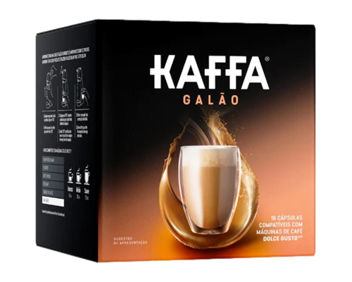 Kaffa Dolce Gusto * Coffee with Milk Pods 16 Un