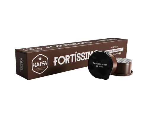Kaffa Fortíssimo Delta Q* Compatible Coffee Pods 10 Un