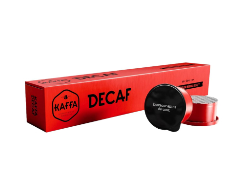 Kaffa Decaf Delta Q* Compatible Coffee Pods 10 Un