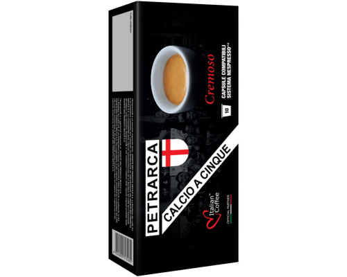 Italian Coffee Nespresso * Petrarca Cremoso Coffee Pods 10 Un
