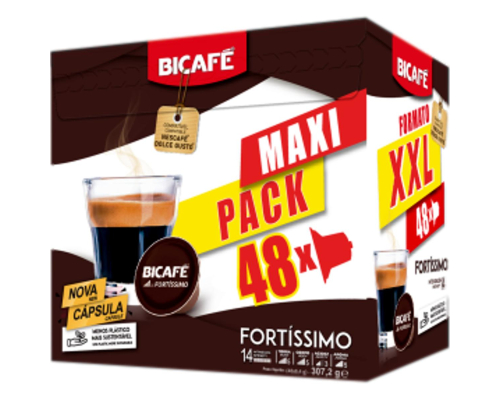 Bicafé Dolce Gusto * Fortíssimo Coffee Pods 48 Un