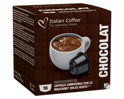 Italian Coffee Dolce Gusto * Chocolate Pods 16 Un