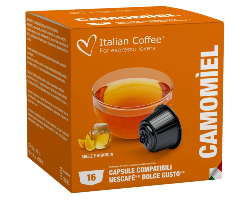 Italian Coffee Dolce Gusto * Chamomile, Honey and Orange Pods 16 Un