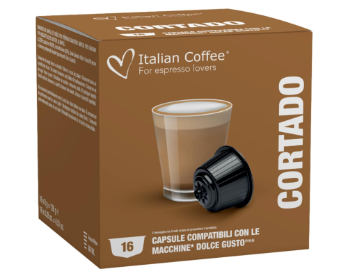 Capsules Dolce Gusto * Cortado Italian Coffee 16 Un