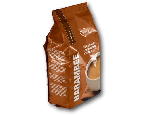 Italian Coffee Harambee Caffitaly * Compatible Coffee Pods 12 Un