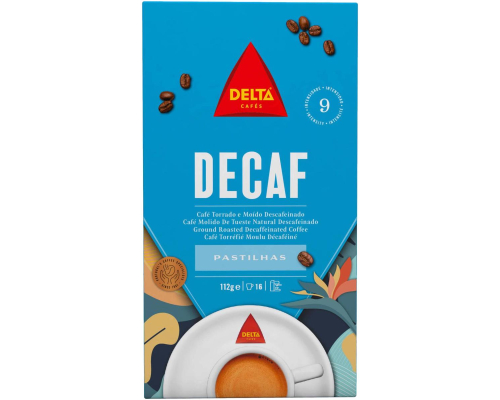 Delta Decaf Coffee ESE Espresso Pods 16 Un