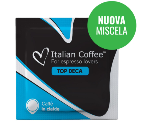Italian Coffee Top Deca Coffee ESE Espresso Pods 100 Un