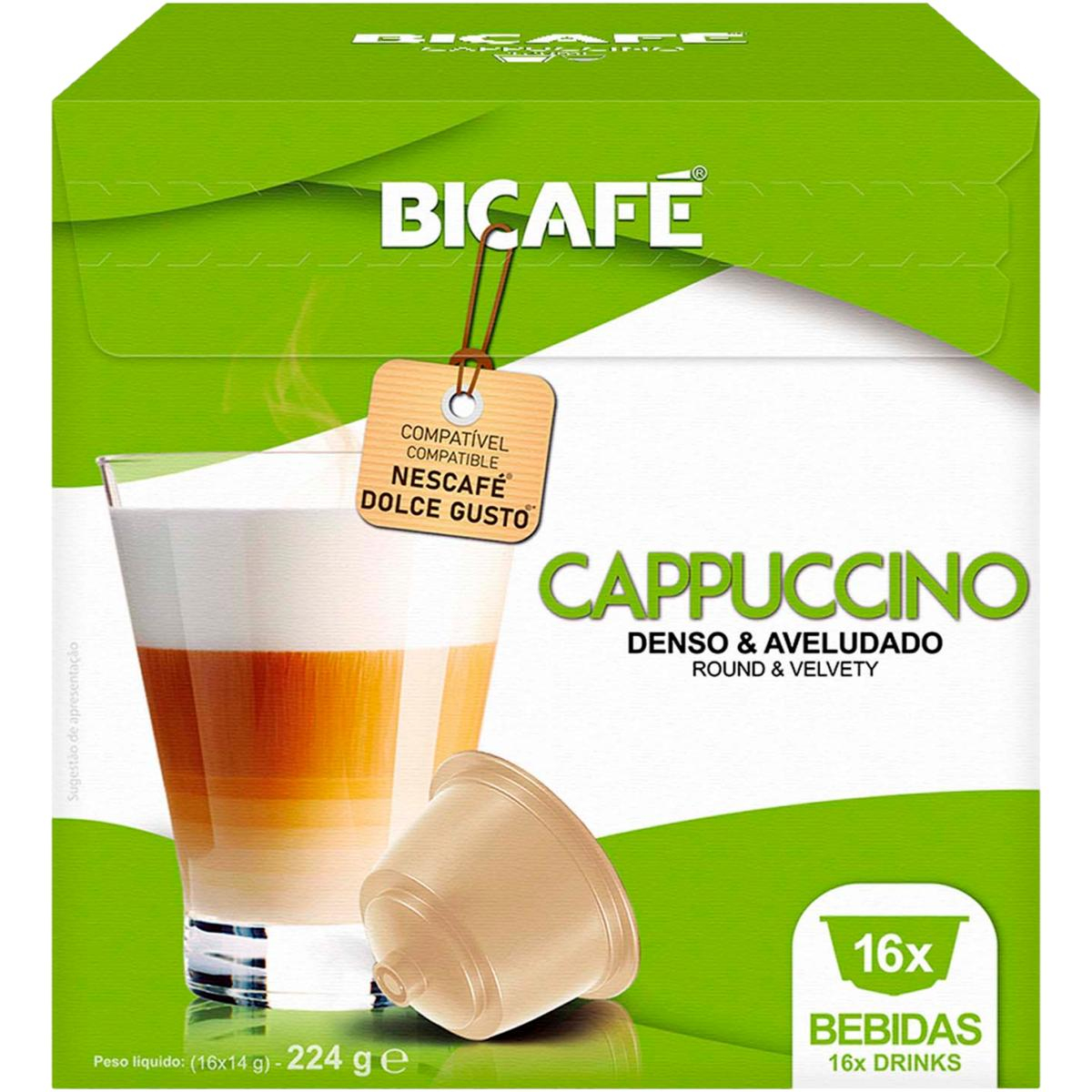 Capsules Dolce Gusto * Cappuccino Bicafé 16 Un