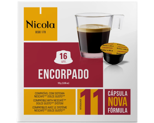 Nicola Dolce Gusto * Encorpado Coffee Pods 16 Un