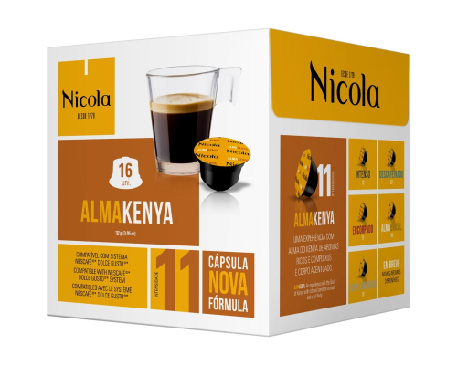 Nicola Dolce Gusto * Alma Kenya Coffee Pods 16 Un