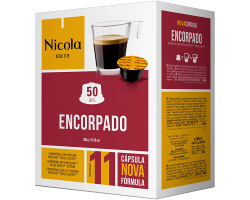 Nicola Dolce Gusto * Encorpado Coffee Pods 50 Un