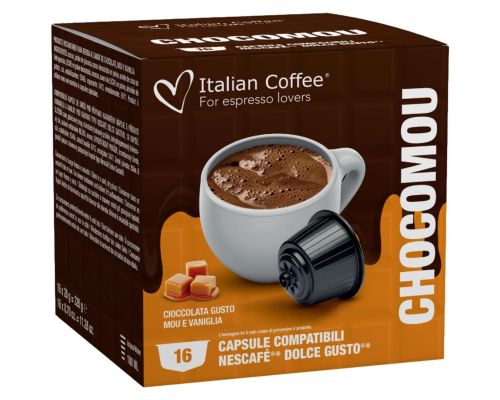 Italian Coffee Dolce Gusto * Chocomou Pods 16 Un