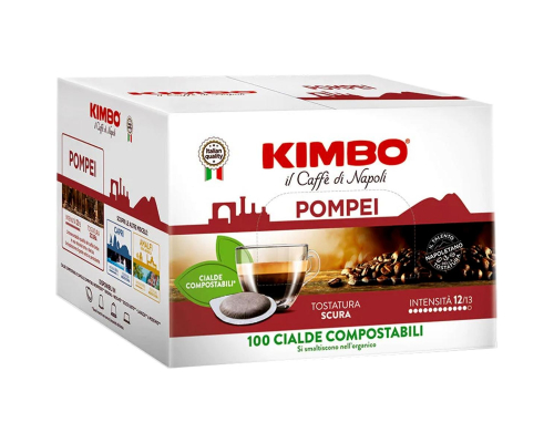 Kimbo Pompei Coffee ESE Espresso Pods 100 Un