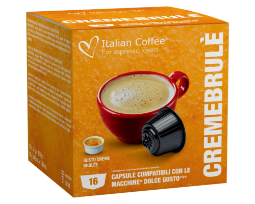Capsules Dolce Gusto * Cremebrulè Italian Coffee 16 Un