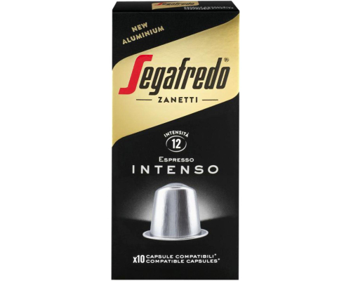 Segafredo Nespresso * Intenso Aluminum Coffee Pods 10 Un