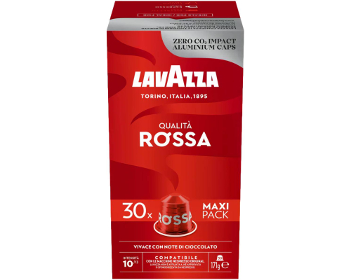 Lavazza Nespresso * Qualità Rossa Aluminum Coffee Pods 30 Un