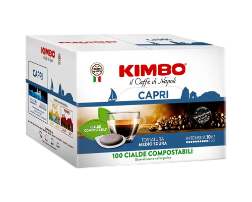 Kimbo Capri Coffee ESE Espresso Pods 100 Un