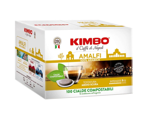 Kimbo Amalfi Coffee ESE Espresso Pods 100 Un