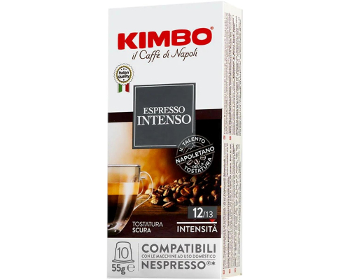 Kimbo Nespresso * Intenso Coffee Pods 10 Un
