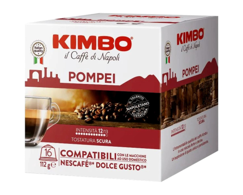 Kimbo Dolce Gusto * Pompei Coffee Pods 16 Un