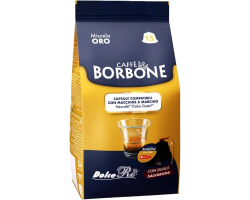 Caffè Borbone Dolce Gusto * Oro Coffee Pods 15 Un