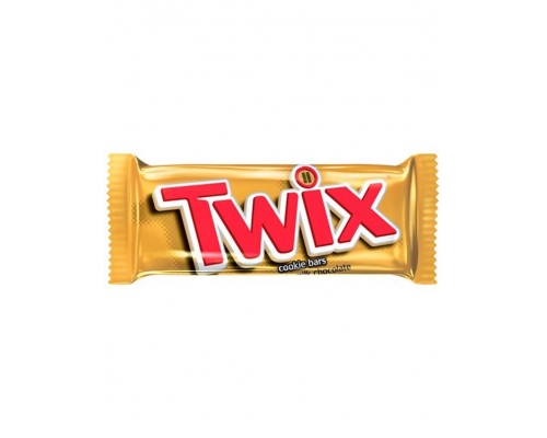 Twix Chocolate Biscuit Twin Bars 50 Gr