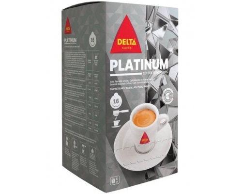 Delta Platinum Coffee ESE Espresso Pods 16 Un