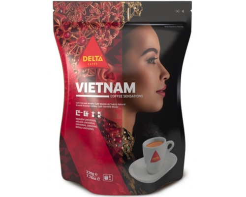 Delta Vietnam Ground Roasted Coffee 220 Gr